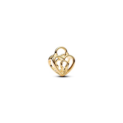 Pandora Openwork Heart Padlock Charm 764358C00