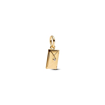 Pandora Engravable & Openable Envelope Dangle Charm 764421C01