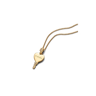 Pandora Engravable Heart Key Pendant 364353C01