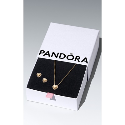 Eterna Jewelry Pact SPF50+ 112g 4個セット Pandora Golden Heart Halo Jewelry Gift Set B802691