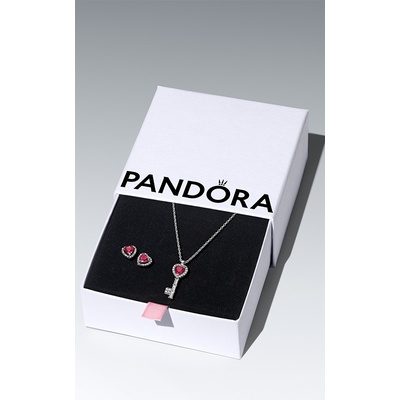 Pandora Elevated Heart Key Jewelry Gift Set B802692