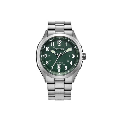 Citizen Men's Terra Force Green Dial Watch AW1890-51X