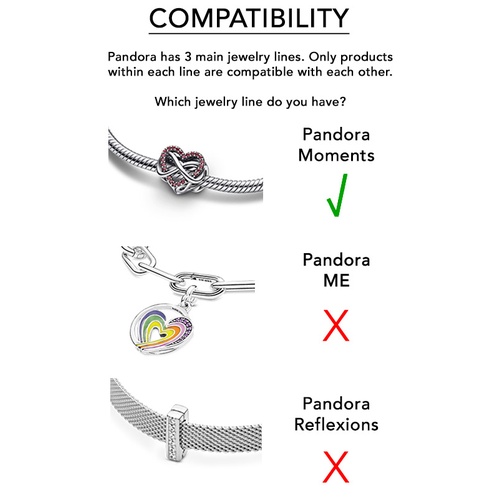 Pandora Letter H Charm 797462