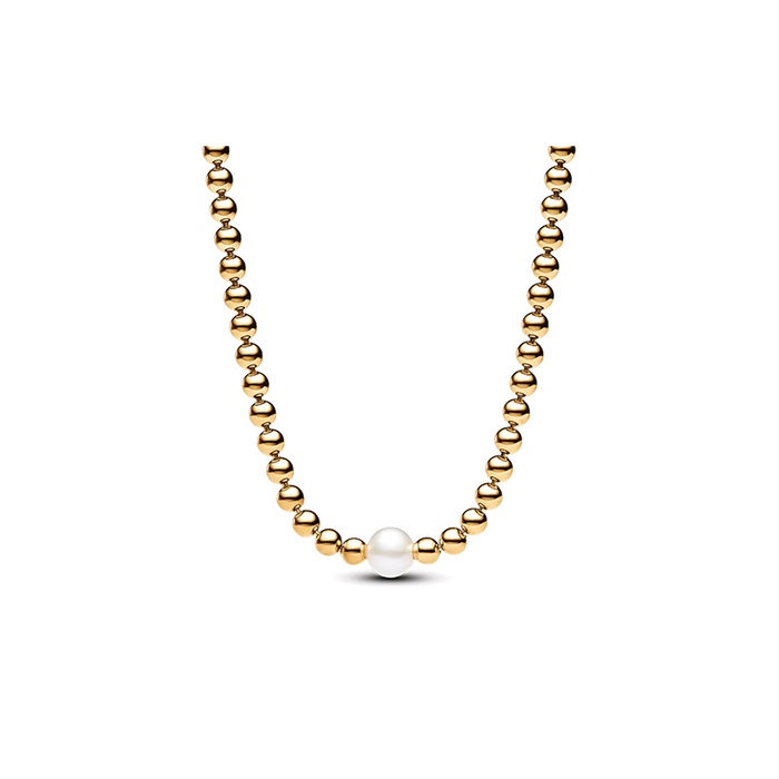 Pandora Treated Freshwater Cultured Pearl Beads Collier
