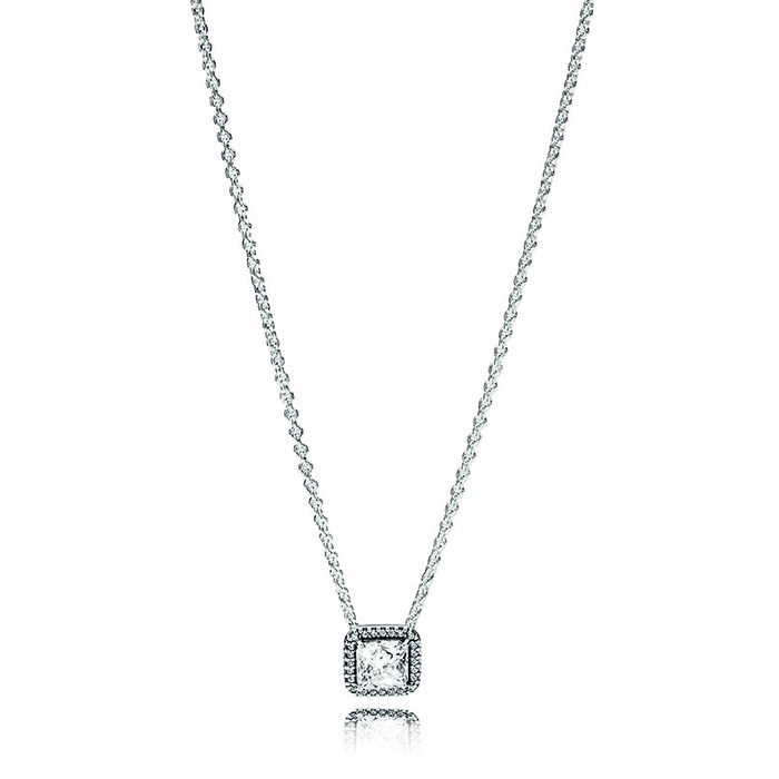 Pandora Timeless Elegance Necklace Clear CZ 396241CZ-45