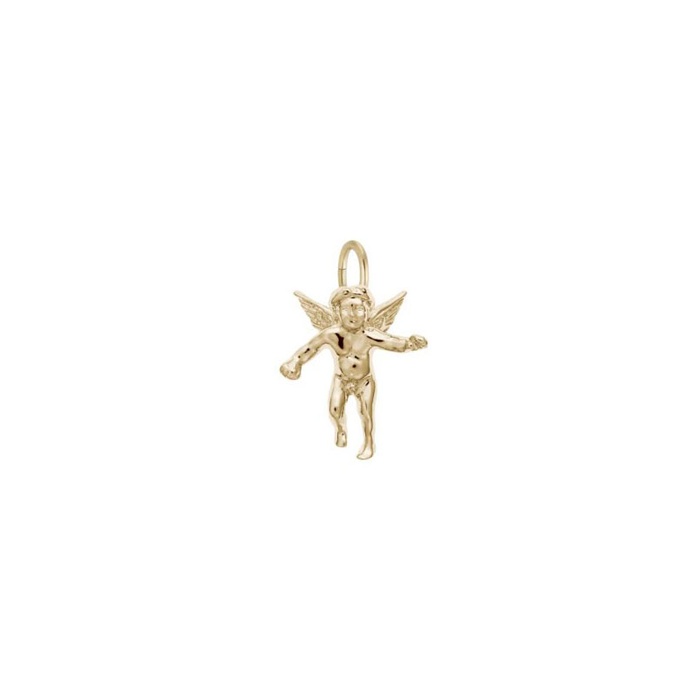 Rembrandt Gold Plated Cherub Angel Charm 0520