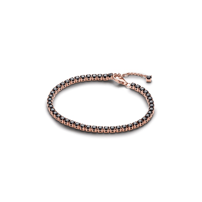 Pandora Black Sparkling Tennis Bracelet 581469C02-16
