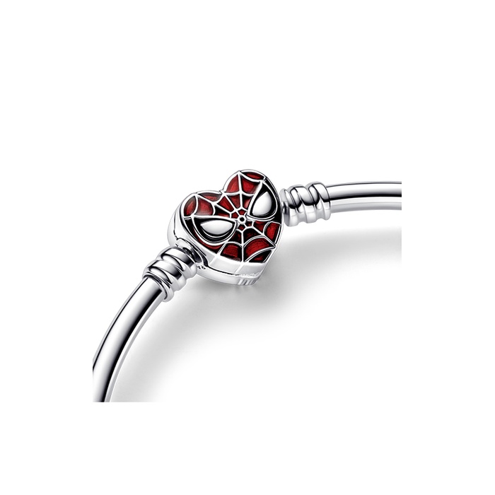 happy0527 PANDORA × MARVEL スパイダーマン Pandora Moments Marvel Spider-Man Mask Clasp Bangle 592324C01-19