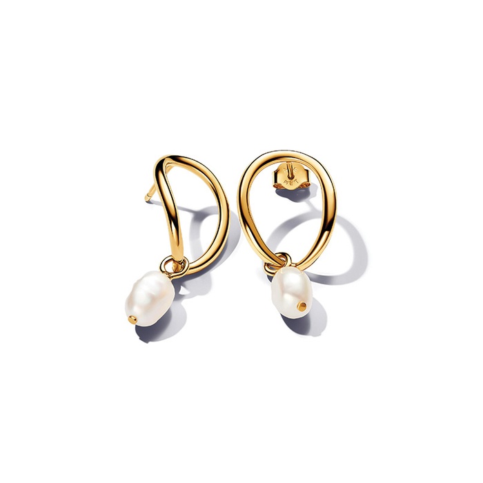 【HYERES LOR】23FW★ Sl (Y) Pearl Ball One-Touch Earrings HYERES LOR】23FW☆ Sl (Y) Pearl Ball One-Touch Earrings