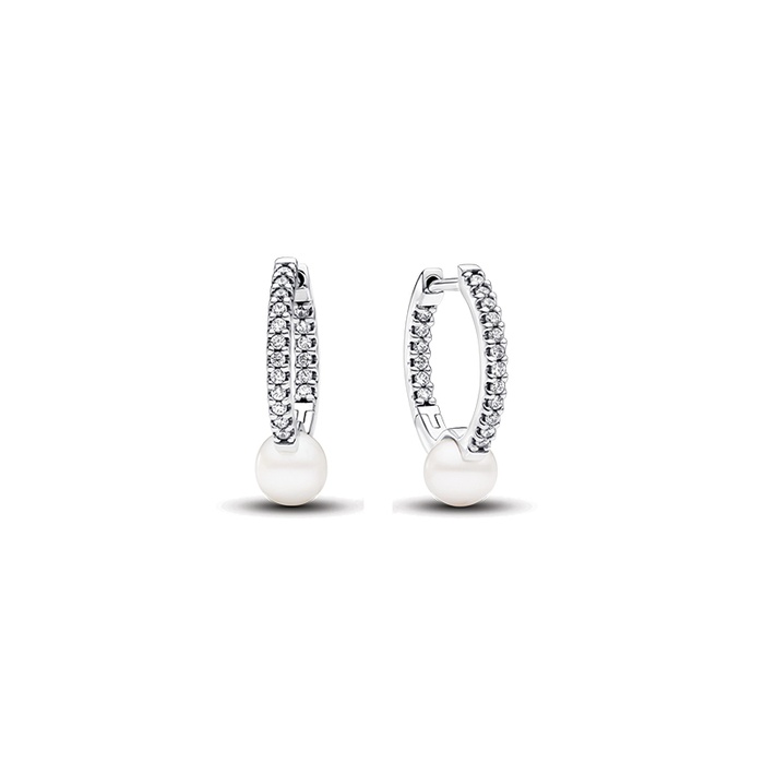 【HYERES LOR】24FW★ Claw SIL Half Pave One-Touch Earrings S HYERES LOR】24FW☆ Claw SIL Half Pave One-Touch Earrings S