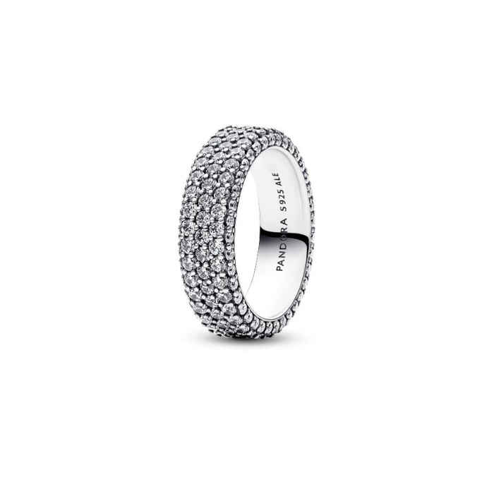 Pandora Timeless Pavé Triple-row Ring 192634C01-48