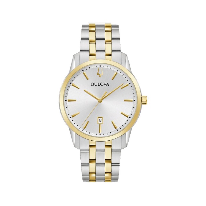 Bulova Two-tone gold watch Bulova Mens Chronograph Two Tone Stainless Steel Bracelet  main image 3