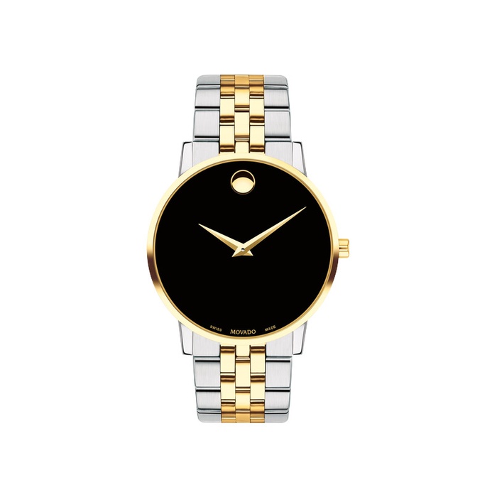 Movado Two-Tone Museum Classic 40mm Mens Watch 0607200