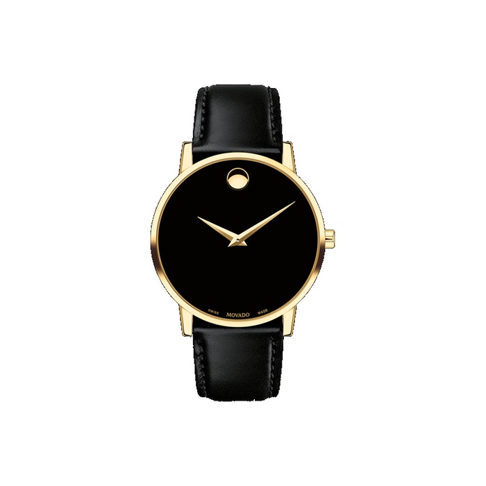 Movado Museum Classic Goldtone Mens Watch 0607271