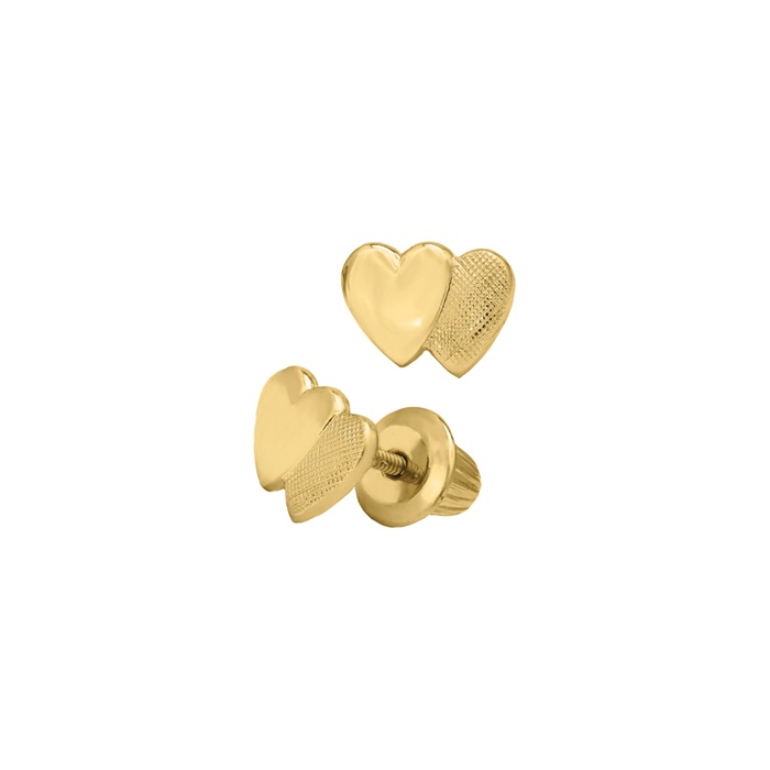 Albert's Kids Hearts Earrings GE214 | Albert's Diamond Jewelers