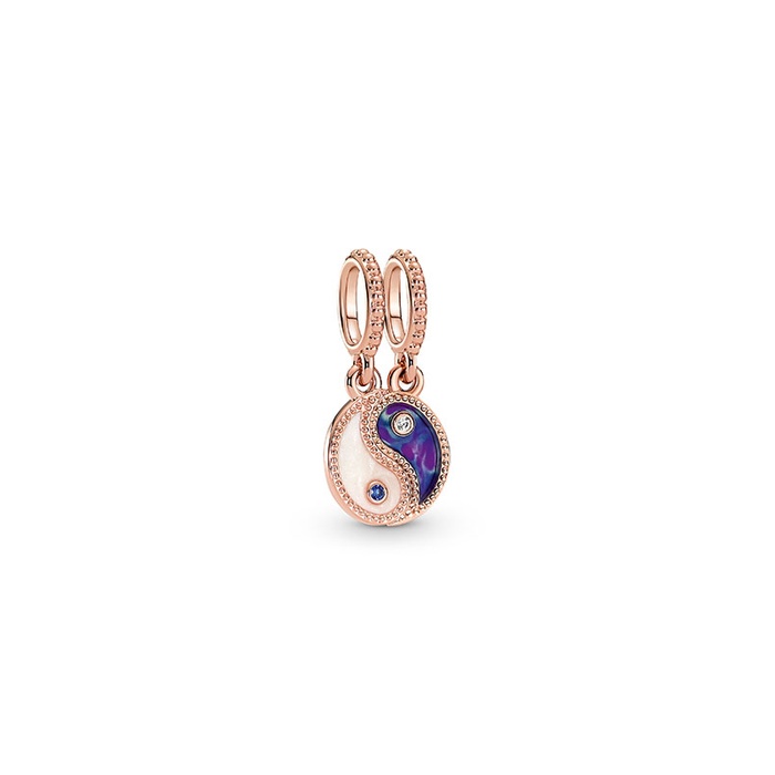 Pandora Splittable Yin & Yang Sparkling Dangle Charm 780098C01