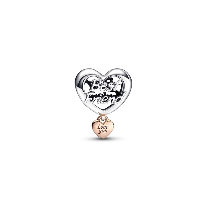 Love You Best Friend Heart Charm 782243C00