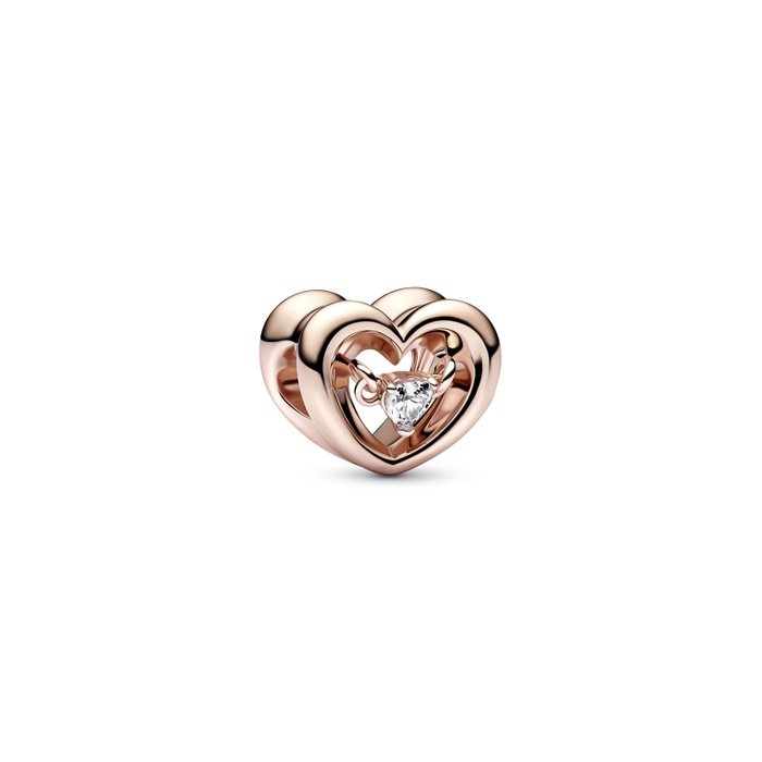 Pandora Radiant Heart Floating Stone Charm 782493C01