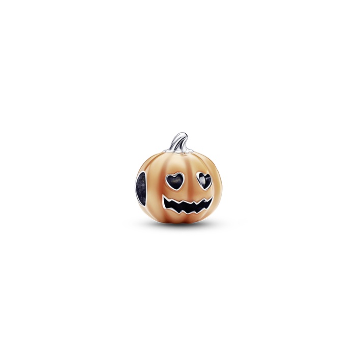 Glow-in-the-dark Spooky Pumpkin Charm 792291C01