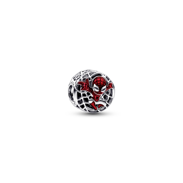 PANDORA ブレスレットチャーム 792350C01 Authentic Pandora #792350C01 Marvel Spider-Man Soaring City