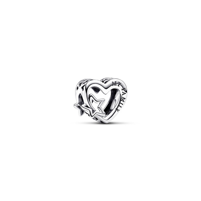 Pandora Openwork Family Heart Star Charm 792829C00
