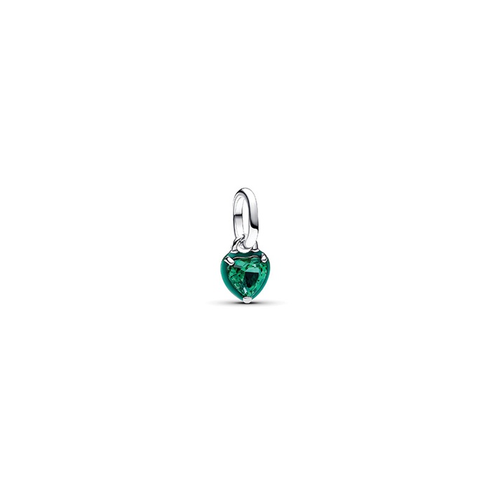 Pandora ME Green Chakra Heart Mini Dangle Charm 793042C03