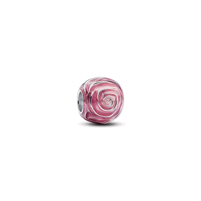 Pandora Pink Rose in Bloom Charm 793212C01