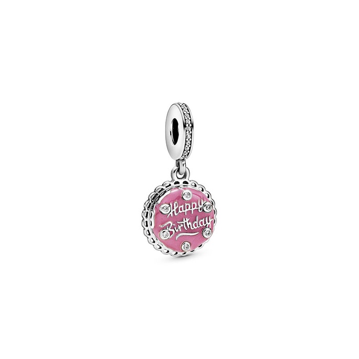 Pandora Pink Birthday Cake Dangle Charm 798888C01