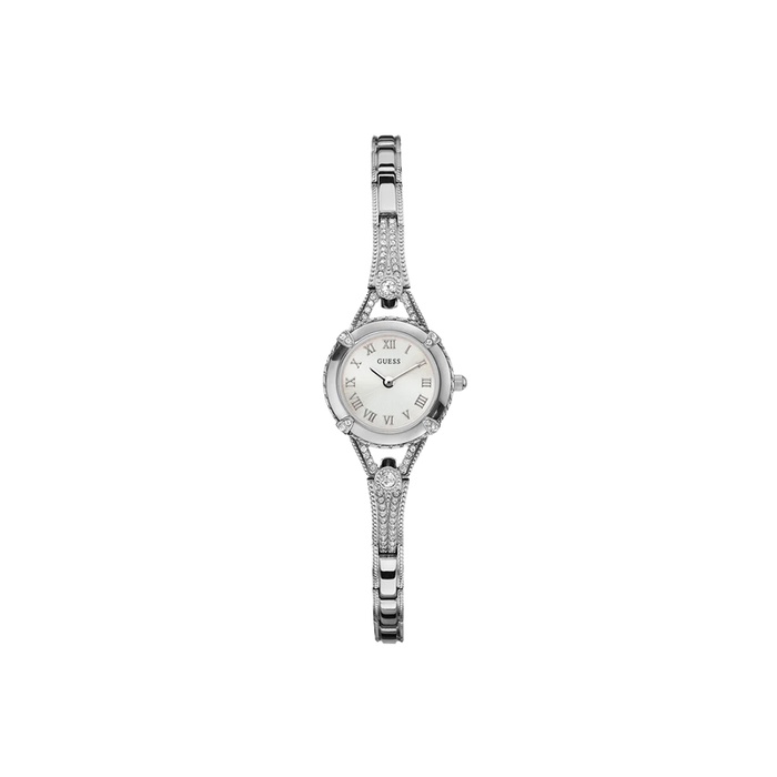 Silver Diamond Guess Watch GUESS® Rhinestone Silver-Tone Multifunction Watch main image 2