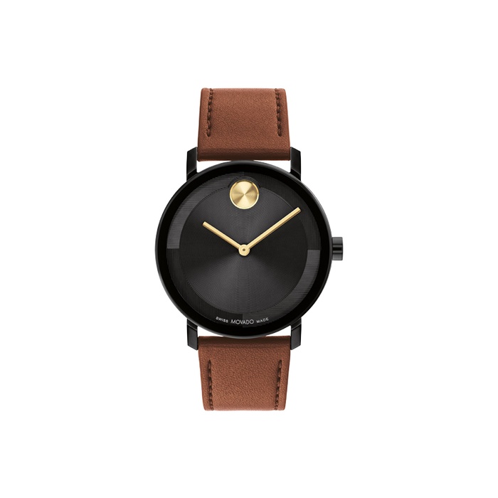 Brand New Movado Bold Men’s Black Dial Black Band 40mm Watch Movado Bold Men main image 4