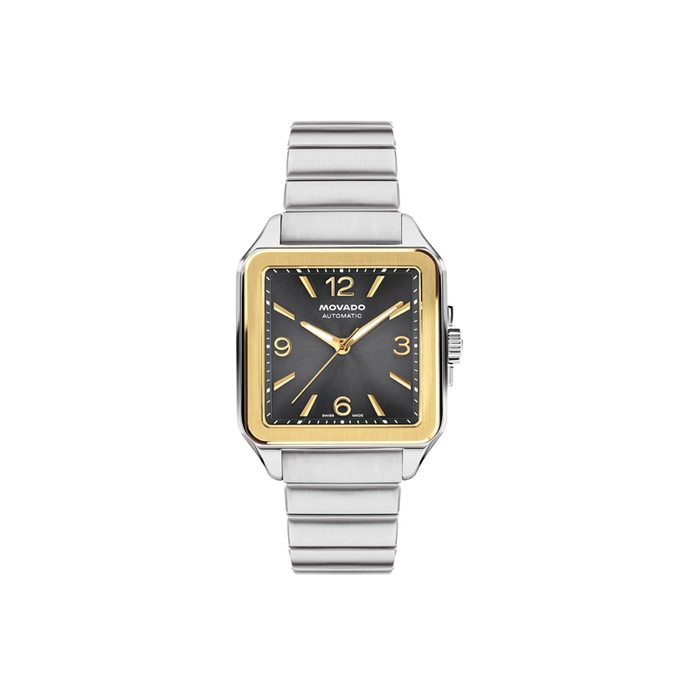 Minimalist 2 tone Movado watch Movado 0607200 Museum Classic 2 Tone Steel Strap Men Watches  main image 4