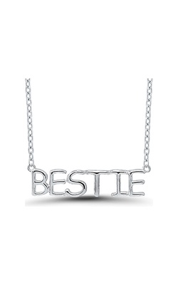 ★SENTIMENTS★ NO.524 [SILVER] NECKLACE Disney Tim Burtons The Nightmare Before Christmas Love Is