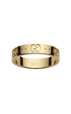 Gucci 18k Yellow Gold Icon Band Size 6.5 YBC073230001013 thumbnail 1