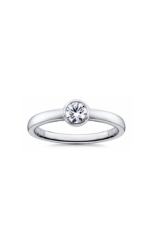 Albert's Sterling Silver .33ct Round Lab Grown Diamond Promise Ring RM12656-SSLG-7