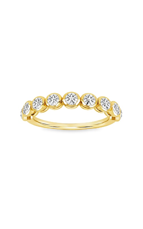 Albert's 14k Yellow Gold .50ctw Lab Grown Diamond Oval Wedding Band EVFRA-0907A44Y4S