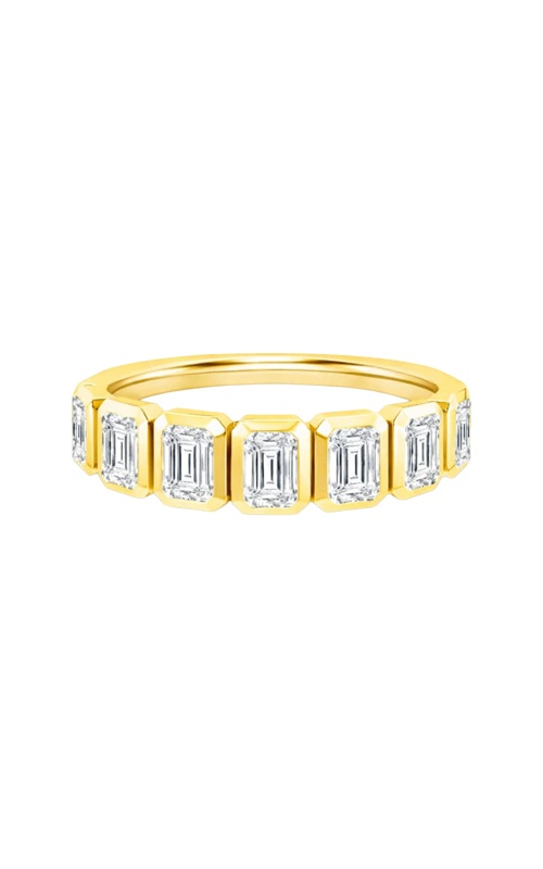 Albert's 14k Yellow Gold .50ctw Lab Grown Diamond Radiant Wedding Band EVFRA-0908A44Y4S