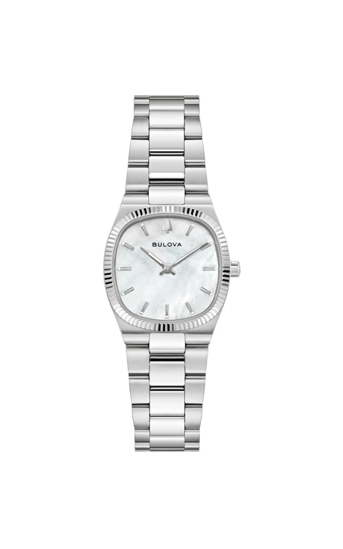 Bulova Ladies' Super Seville Mini Mother of Pearl Watch 96L353