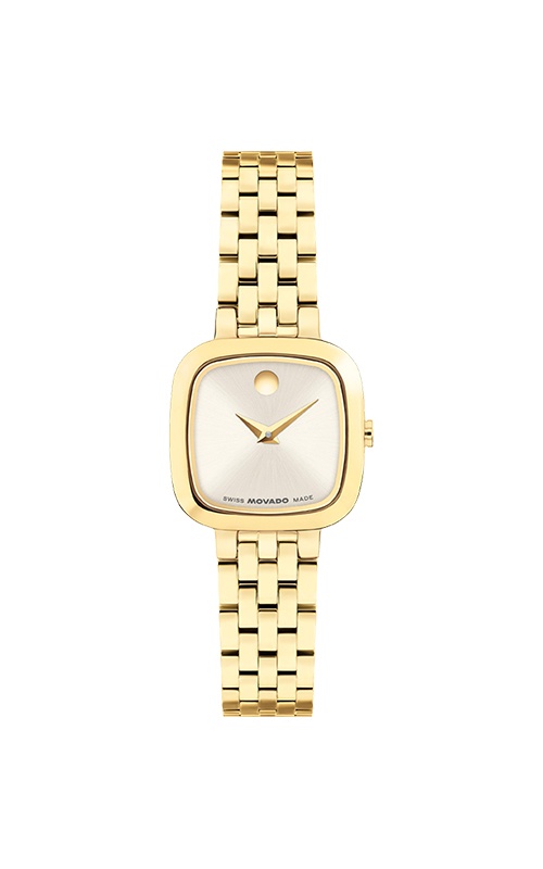 Movado Ladies' Museum Classic Gold Tone Watch 0608095