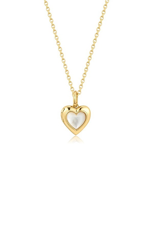 Ania Haie Mother's Day Heart Locket Necklace N099-06G