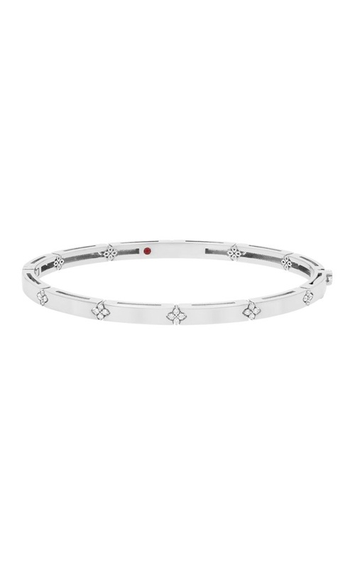 Roberto Coin Love in Verona 18k White Gold .10ctw Diamond Bracelet 7773860AWBAX
