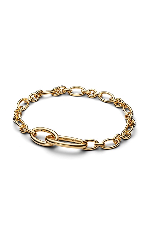 Pandora Organically Shaped Wired Open Bangle 563867C00-2