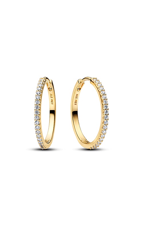 Pandora Sparkling Hoop Earrings 264652C01