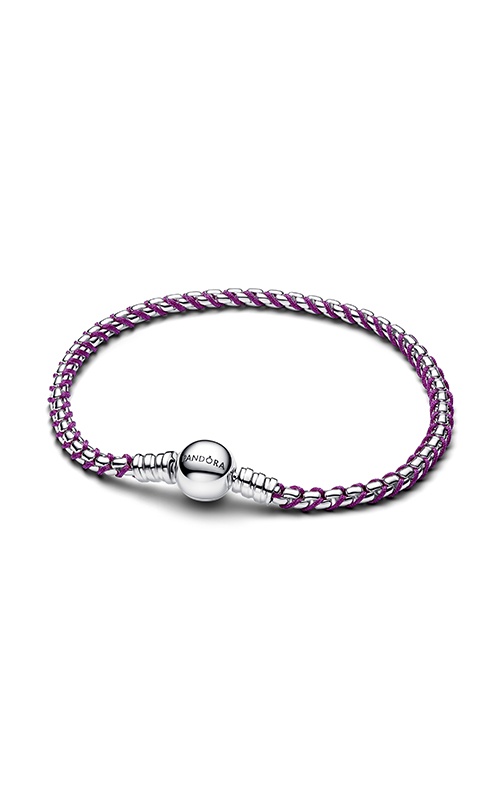 Pandora Organically Shaped Wired Open Bangle 563867C00-2
