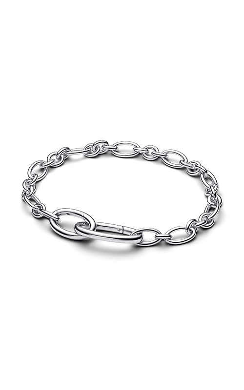 Pandora Black Cord Box Chain Bracelet 593816C02-17