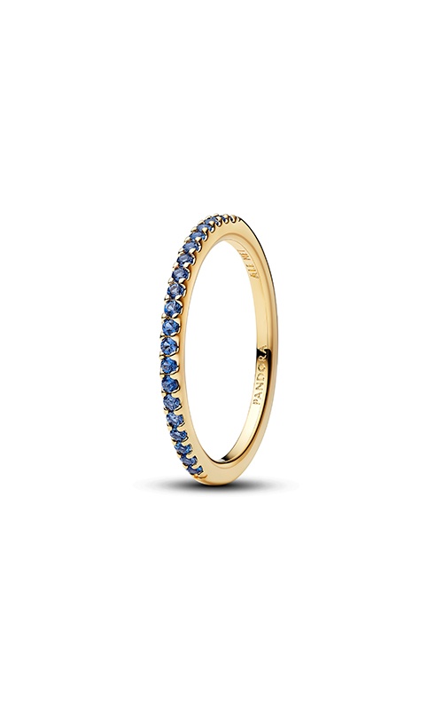 Pandora Sparkling Blue Half-Eternity Band Ring 162999C02-48