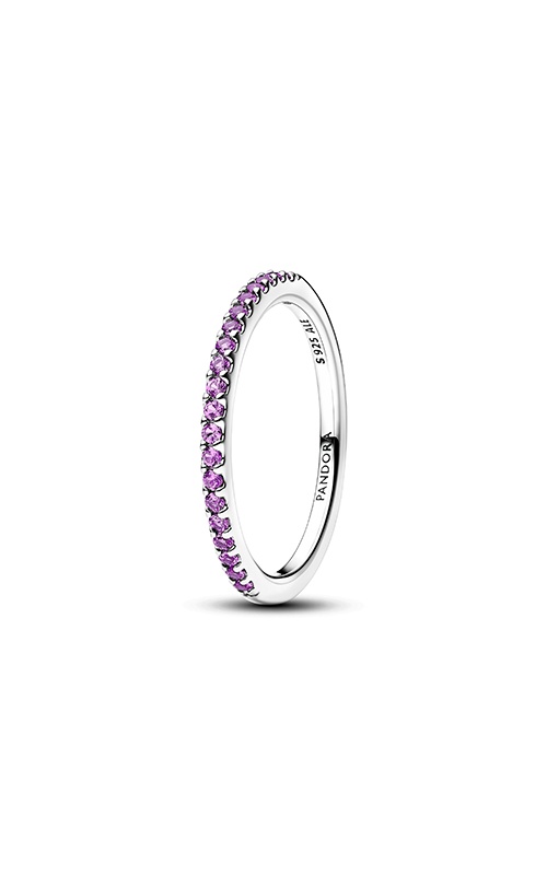 Pandora Sparkling Purple Half-Eternity Band Ring 192999C04-48
