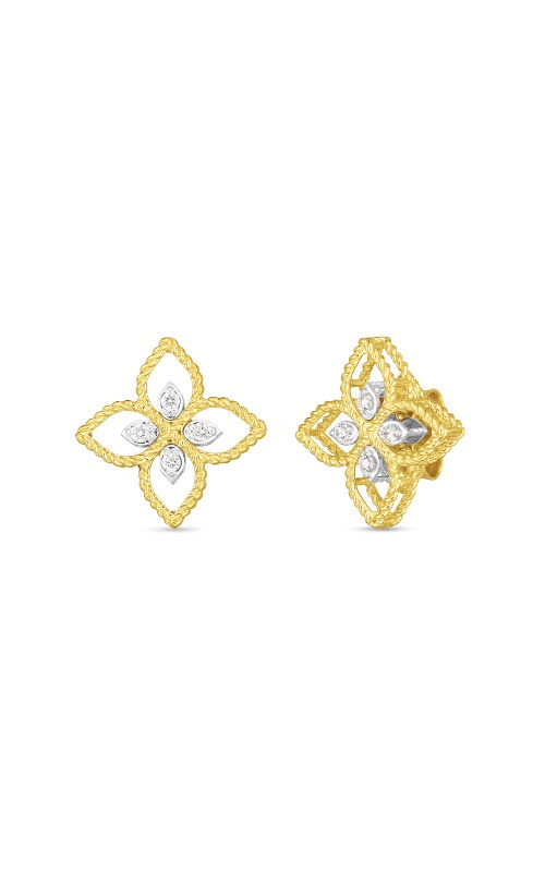 Roberto Coin 18k Principessa Small Diamond Stud Earring 7772717AJERX
