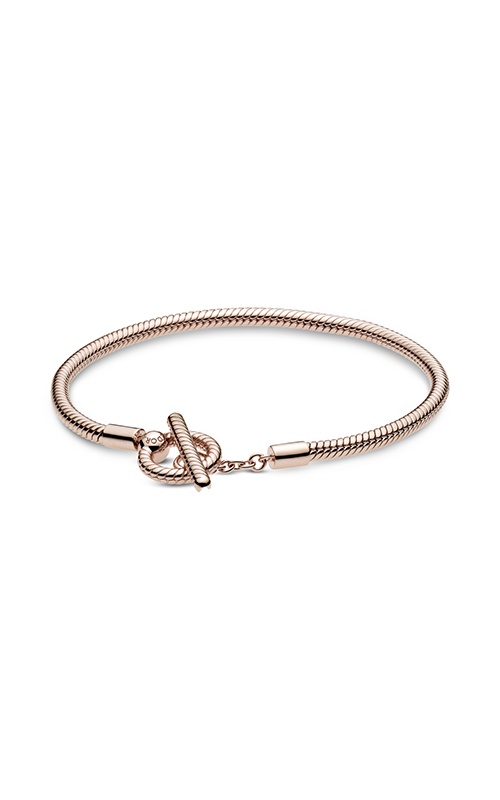 Pandora Moments T-Bar Snake Chain Bracelet 589087C00-17 - FINAL SALE