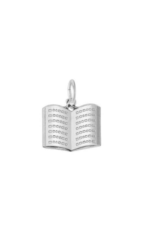 Rembrandt Sterling Silver Open Book Charm 3160
