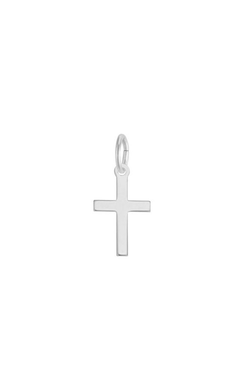 Rembrandt Sterling silver Small Plain Cross Charm 4901